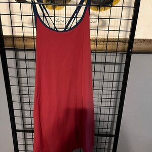 Elegant Coral Sleeveless Jumpsuit